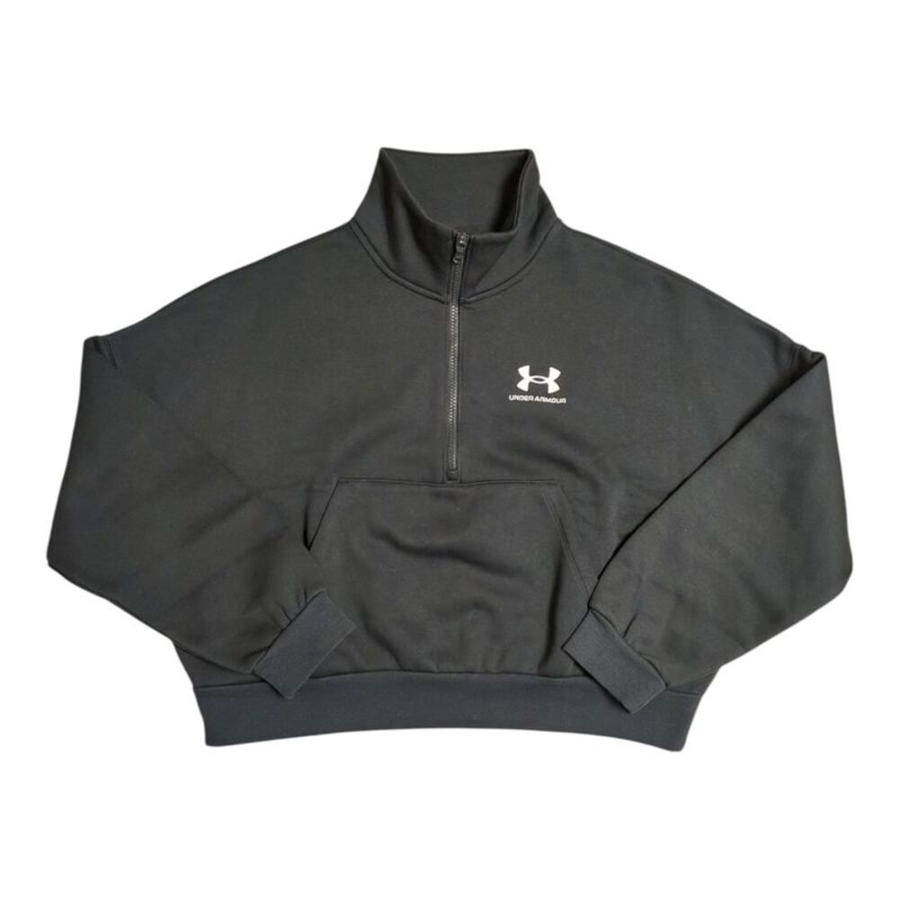 Under Armour Black Half-Zip Pullover Sweatshirt